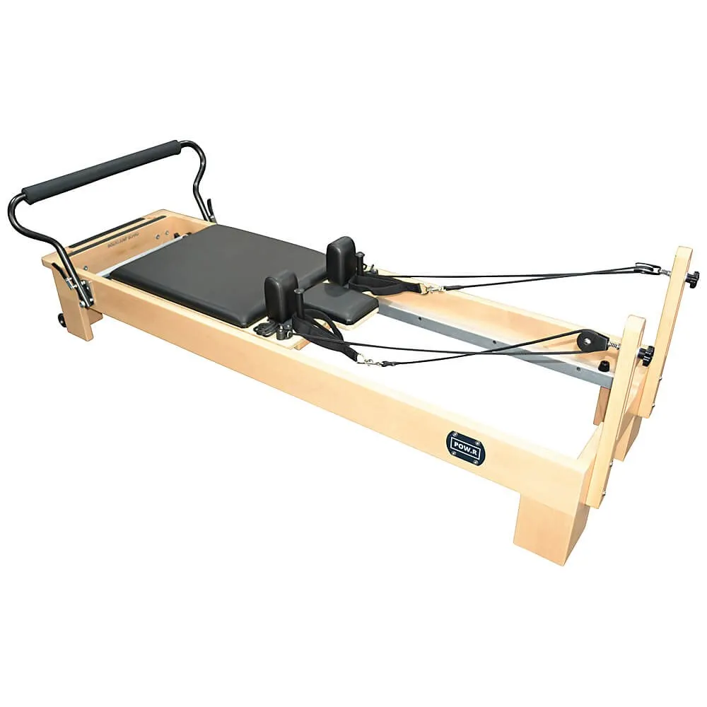 Wooden pilates reformer